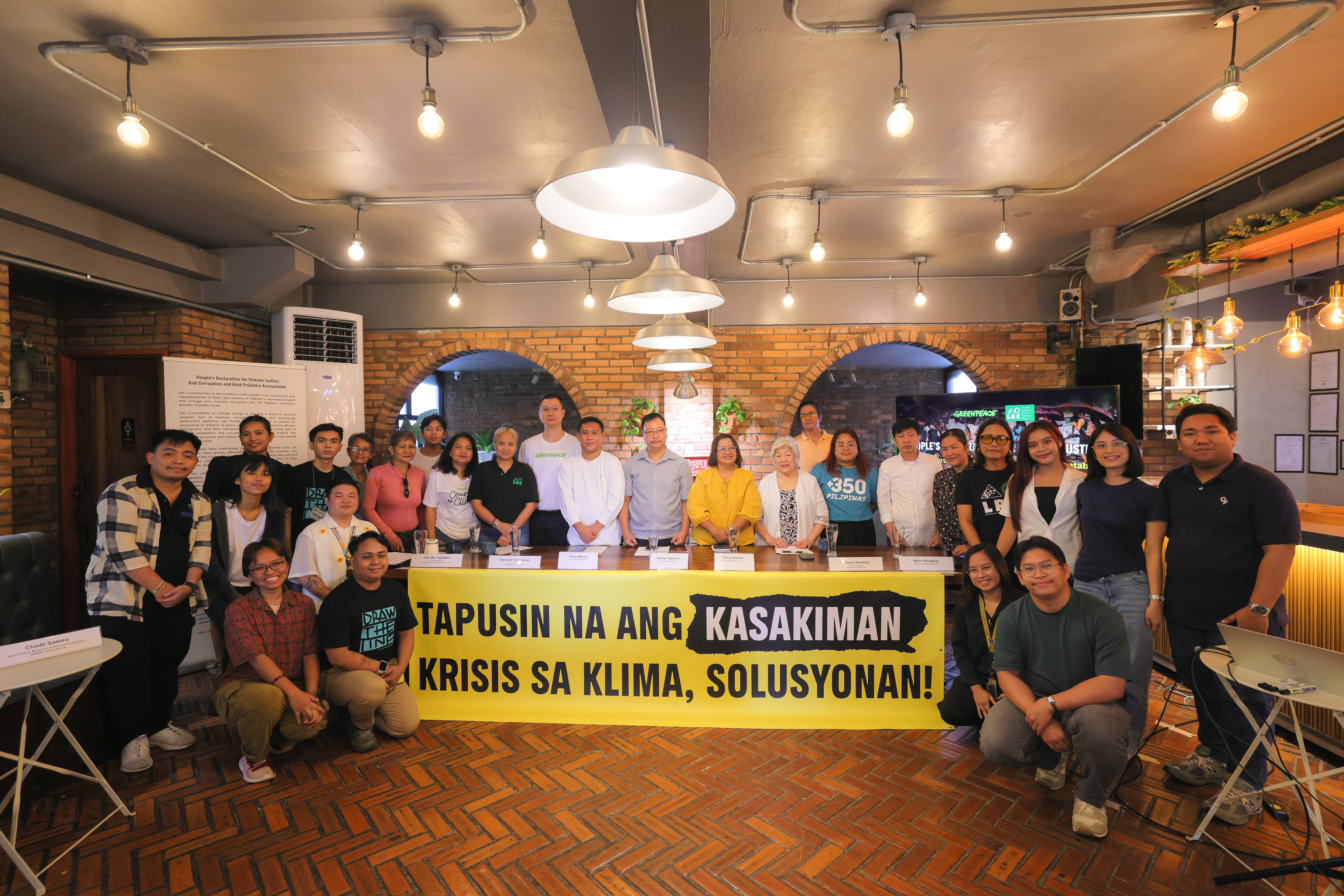 Groups launch People’s Declaration for Climate Justice, to End Corruption and Hold Polluters Accountable
