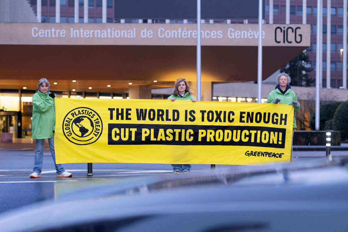 New Plastics Treaty chair must restore trust, transparency, and ambition — Greenpeace
