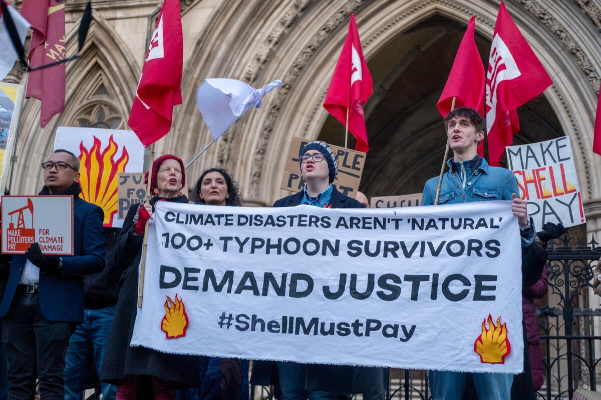 Shell’s $18.5 billion profits underscore the cost paid by Philippine typhoon survivors