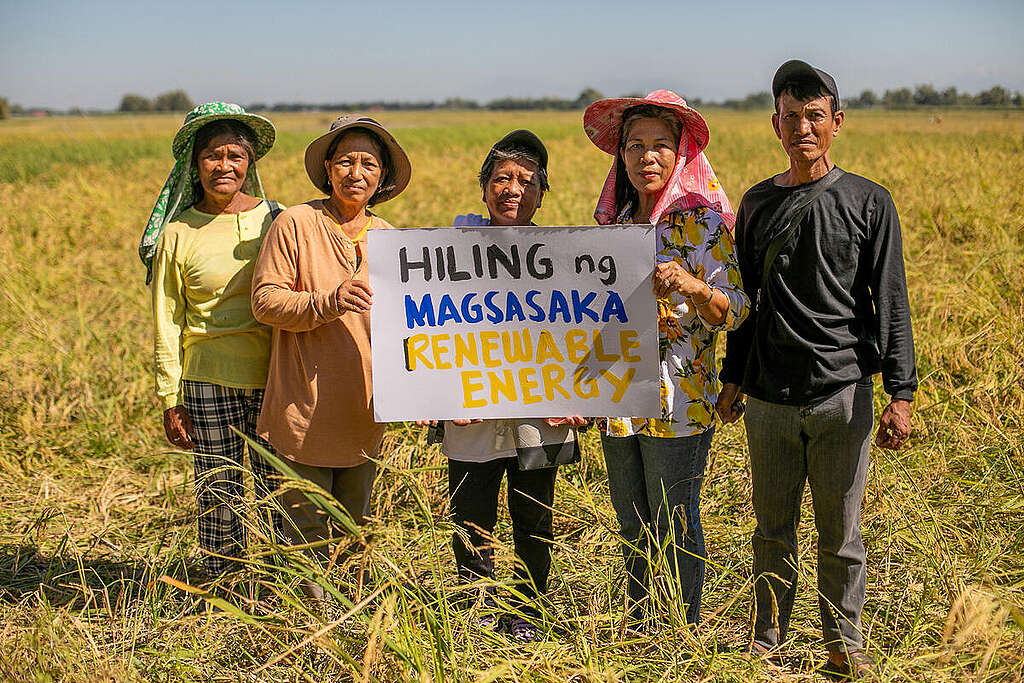 Farmers' Protest in Gerona, Philippines. © Basilio Sepe / Greenpeace
