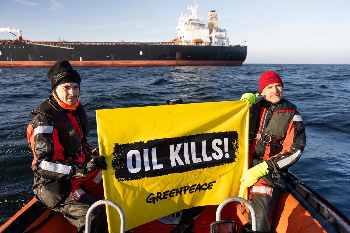 Uszkodzony tankowiec u wybrzeży Rugii: Greenpeace ostrzega przed zagrożeniem