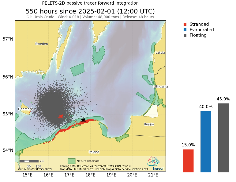 Statki rosyjskiej floty cieni to tykające bomby ekologiczne – mamy nowe symulacje wycieków na Bałtyku