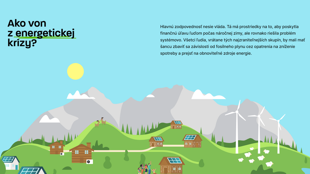 Slovakia Gas Campaign - Greenpeace Slovensko