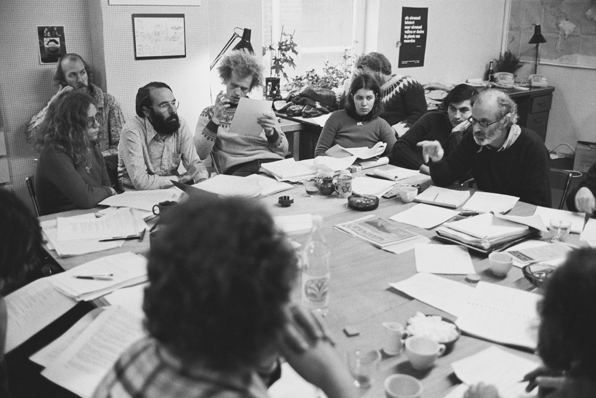 The founding of Greenpeace International. © Greenpeace / Rex Weyler
