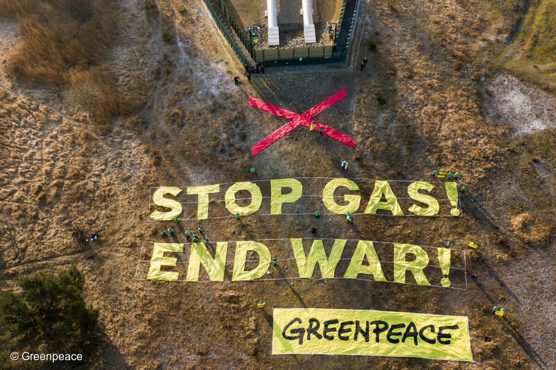 Greenpeace sa zapája do boja proti Nord Stream: „K návratu ruského plynu do Európy nesmie dôjsť.“
