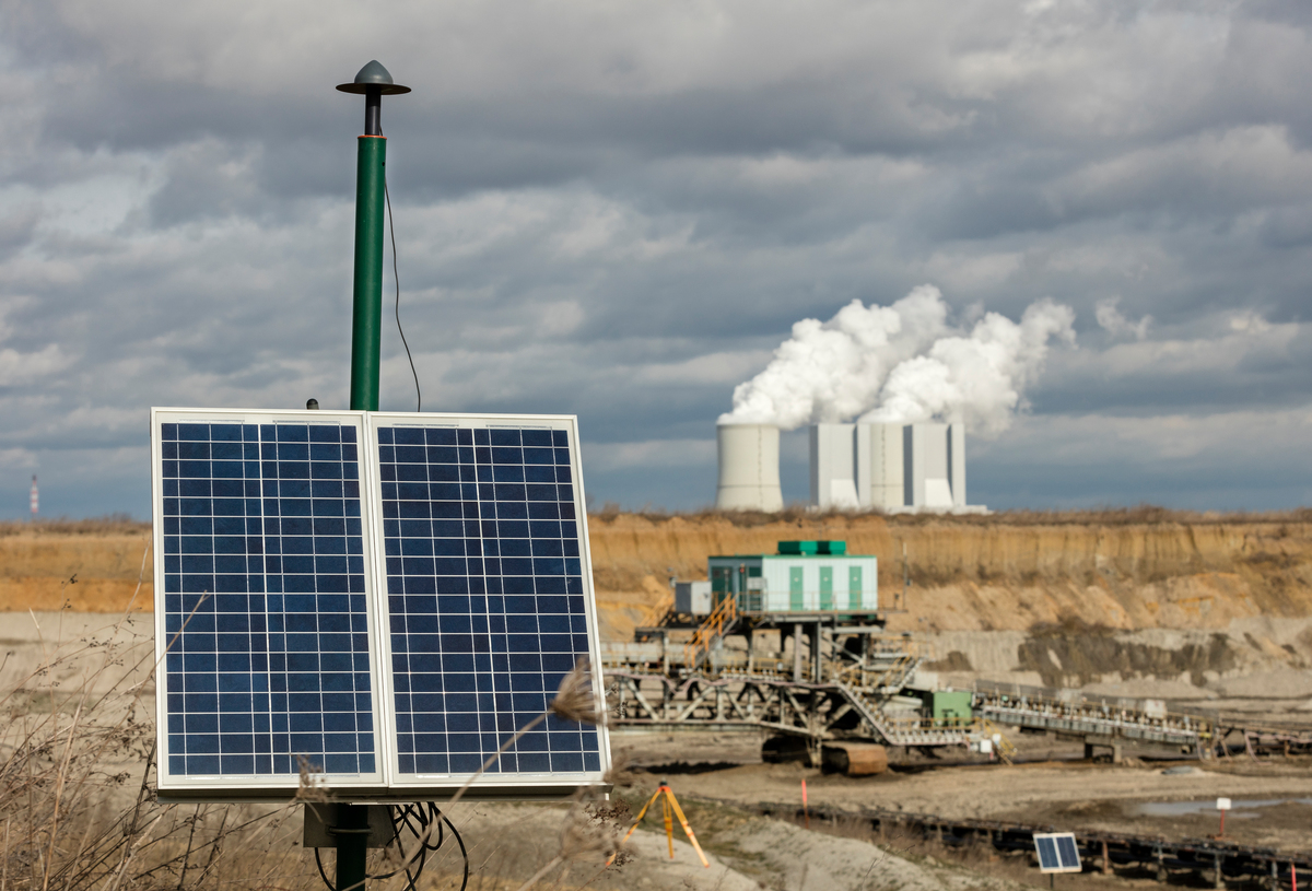 Lignite Open Pit Mining Schleenhain in Saxony. © Paul Langrock / Greenpeace