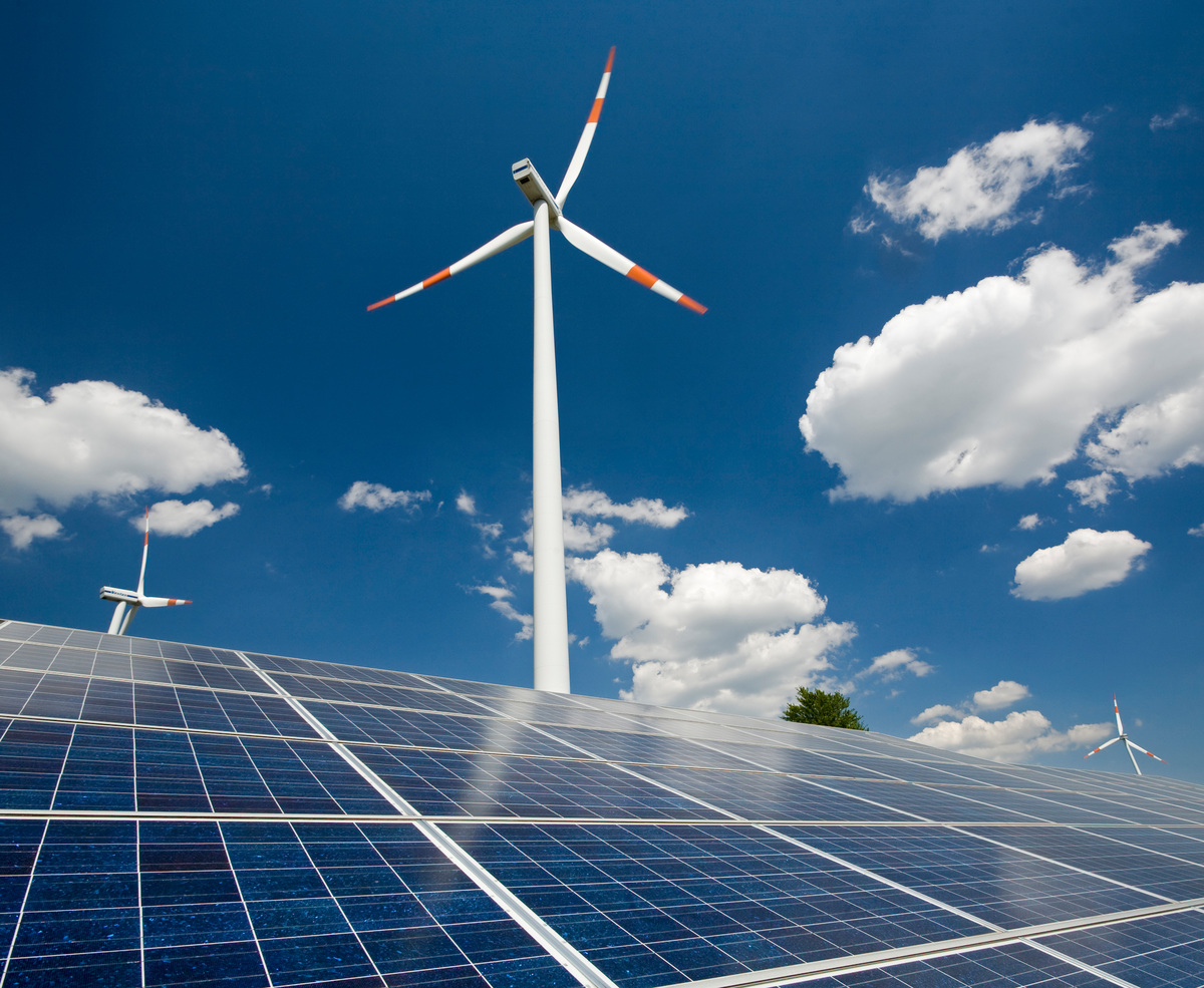 Renewable Energy Farm in Germany. © Paul Langrock / Zenit / Greenpeace