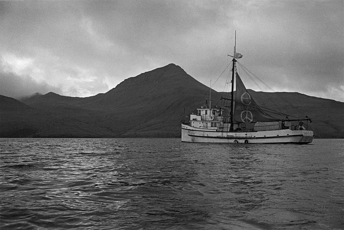 Phyllis Cormack - Voyage Documentation (Vancouver to Amchitka: 1971). © Greenpeace / Robert Keziere