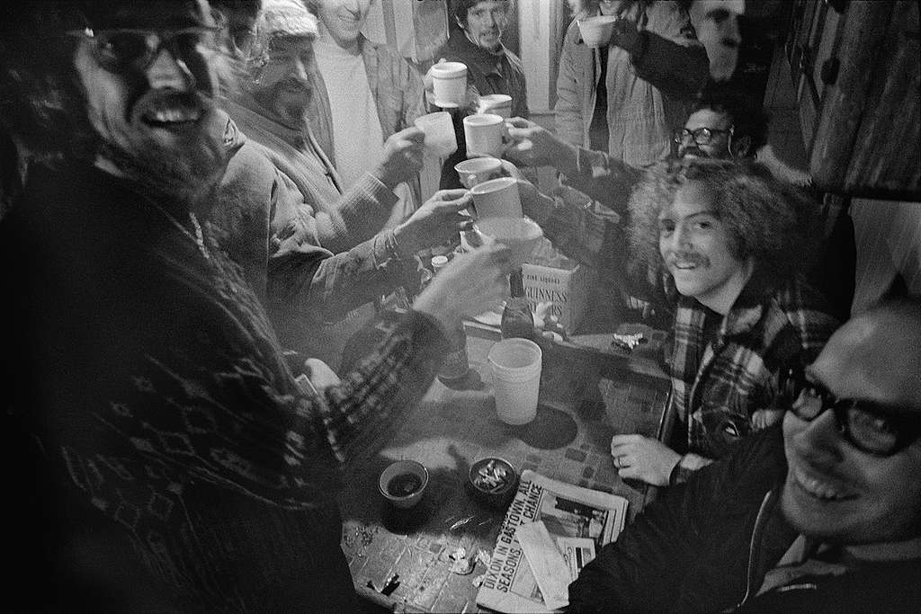 Leaving Vancouver - Greenpeace to Amchitka Voyage Documentation (Vancouver to Amchitka: 1971). © Greenpeace / Robert Keziere