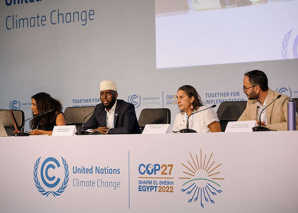 Press Conference with Climate Action Network. Press Conference with Climate Action Network.