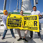 Rainbow Warrior 'United for Climate' Tour in the Mediterranean.