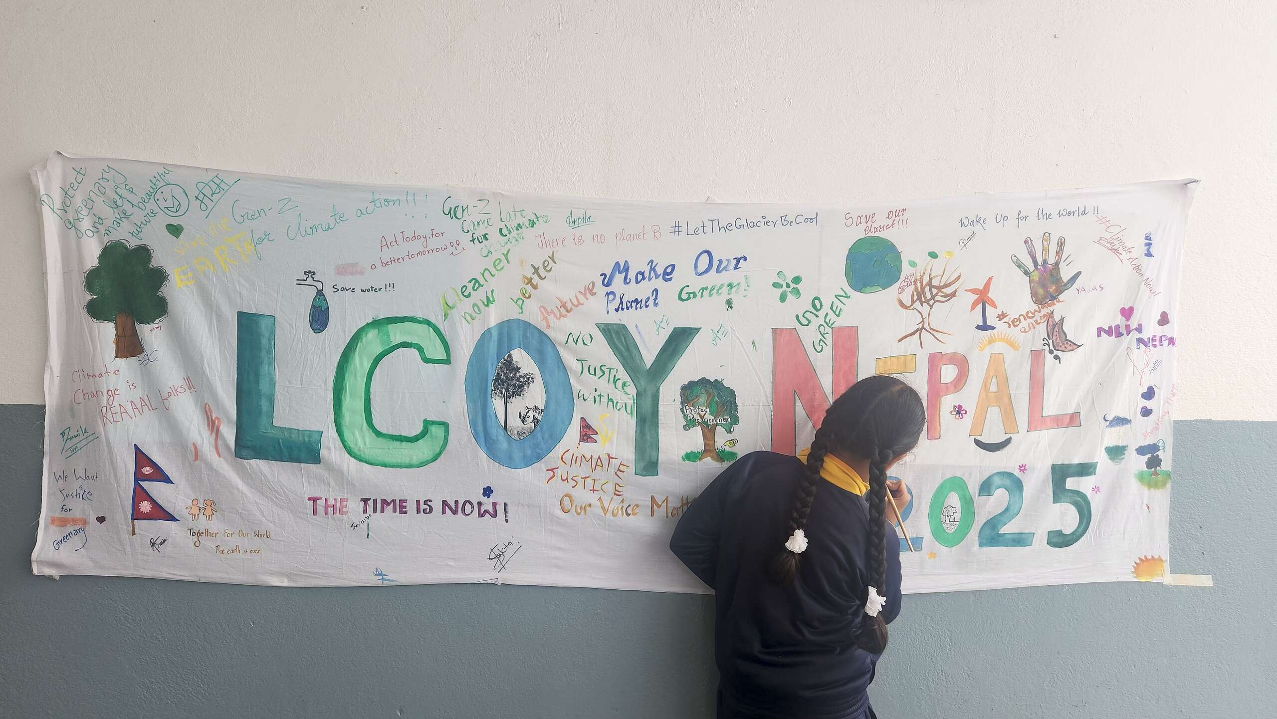 Youth Unite for Climate Action at LCOY 2025 in Kathmandu