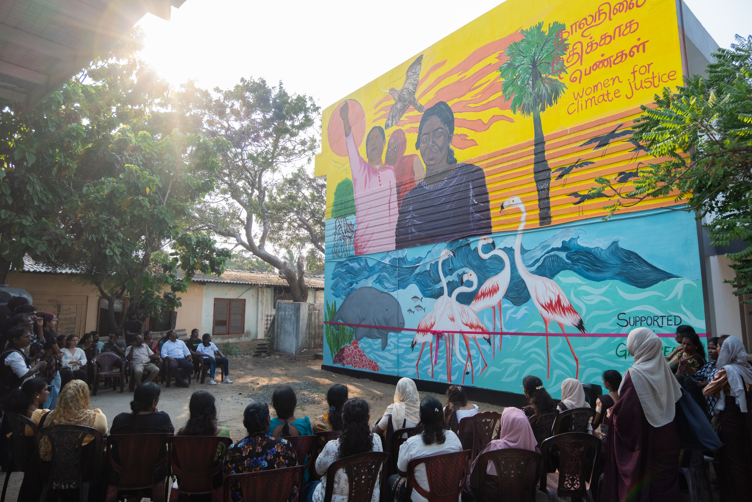WOMEN FOR CLIMATE JUSTICE:A Mural for International Women’s Day
