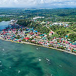 Aerial View of Oil Spill in Oriental Mindoro, the Philippines. © Noel Guevara / Greenpeace
