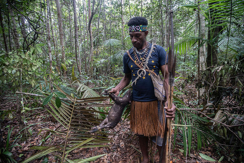 Awyu Tribe in Boven Digoel, South Papua. © Jurnasyanto Sukarno / Greenpeace