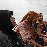 Female Fishers in Chana. © Songwut Jullanan / Greenpeace