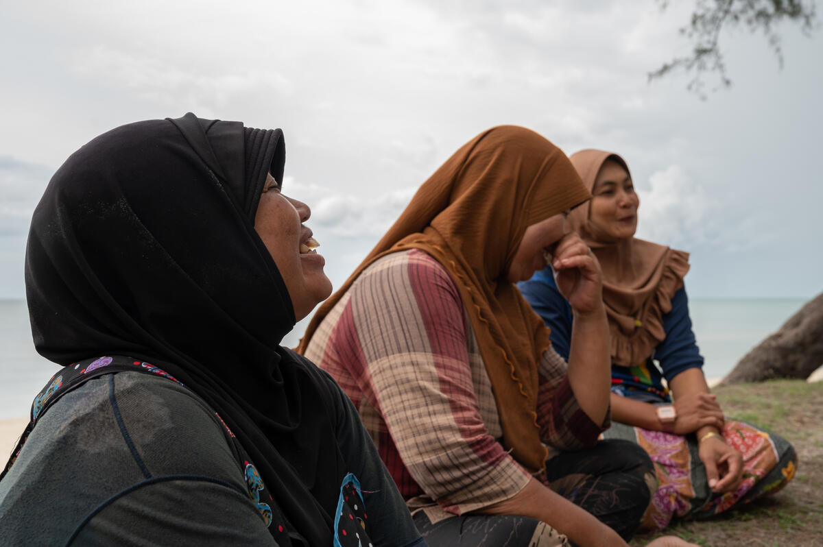 Female Fishers in Chana. © Songwut Jullanan / Greenpeace