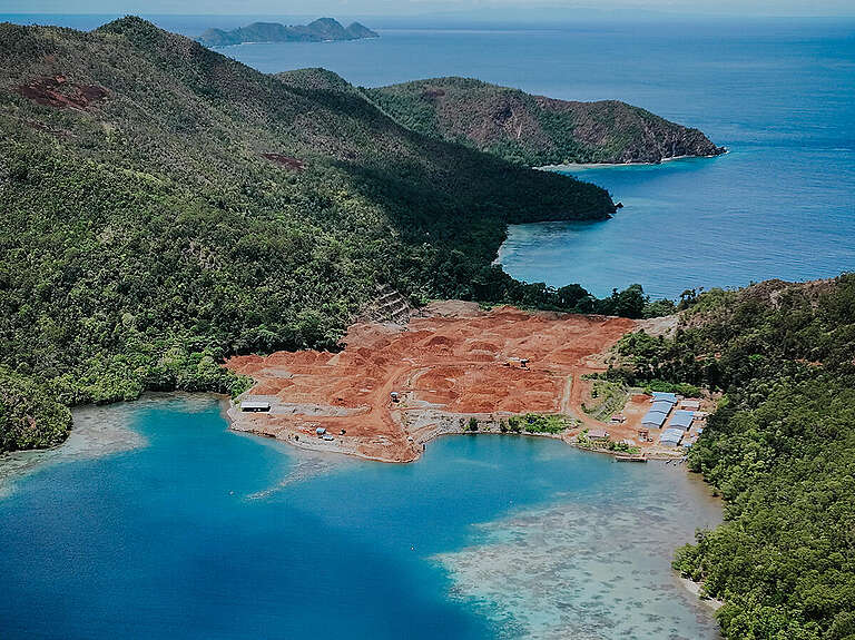 Nickel Mining in Kawei Island, Raja Ampat Region. © Greenpeace