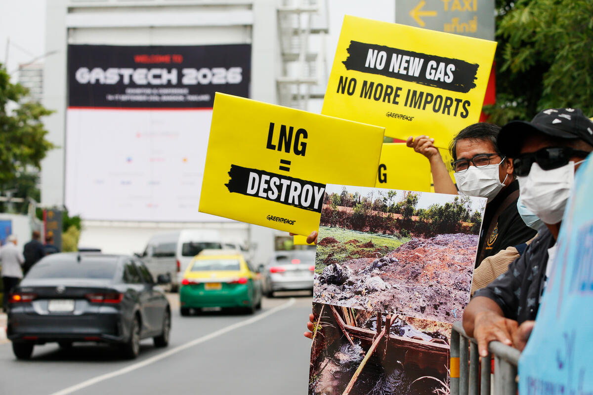 Greenpeace East Asia Slams Japan’s Gas Push and Outdated Auto Strategy at Gastech 2026 as a “Dangerous Climate Trap”