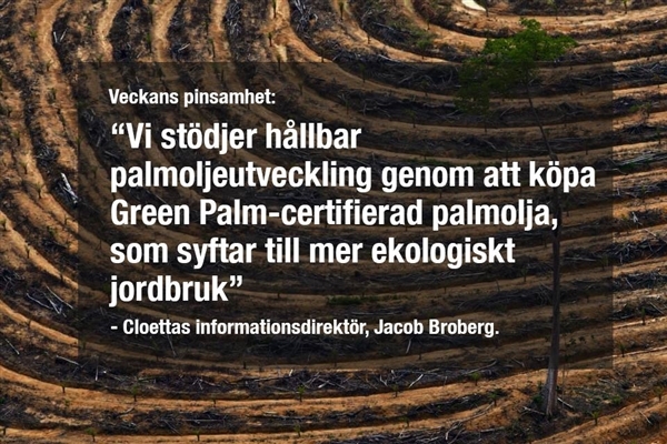 RSPO-certifiering, ingen garanti för att regnskog inte skövlas.