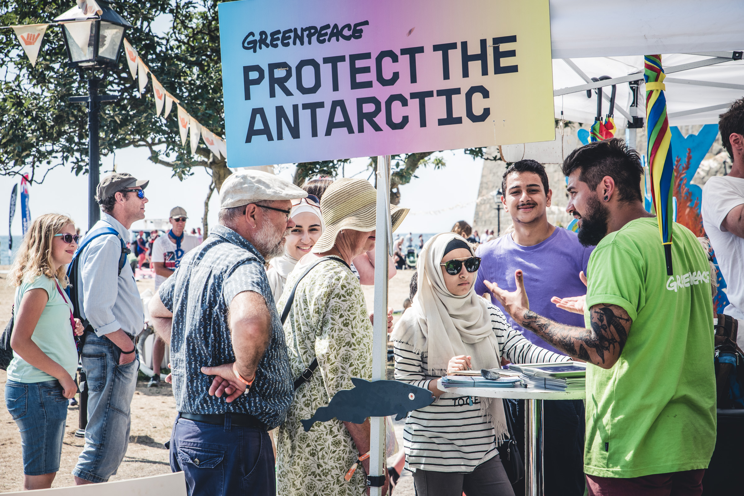 Jobba för Greenpeace