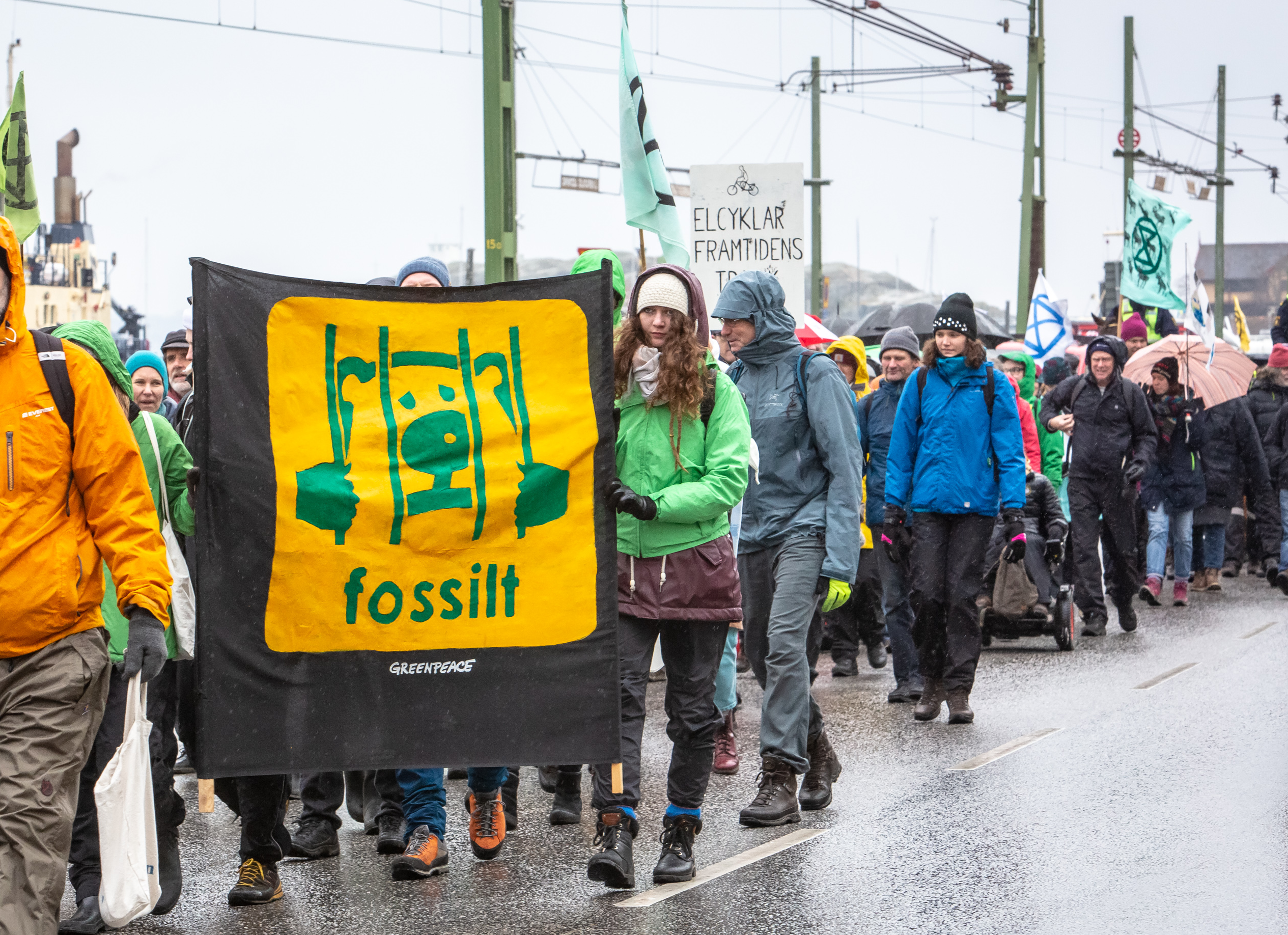 Protester i Lysekil 10 mars