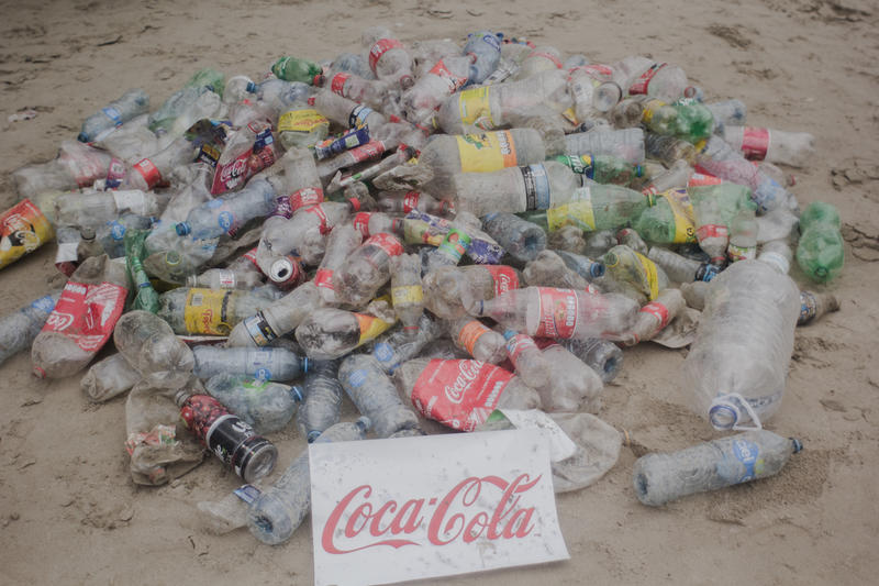 strandstädning i mexico anordnad av Greenpeace