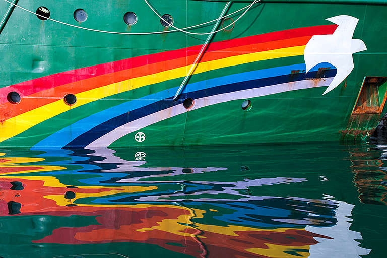Greenpeace båt Rainbow warrior