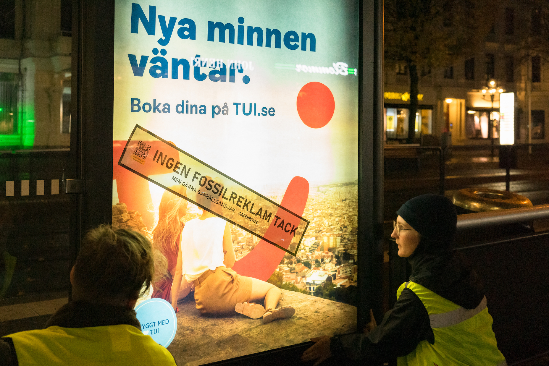 i ett hållbart samhälle har fossilreklam ingen plats