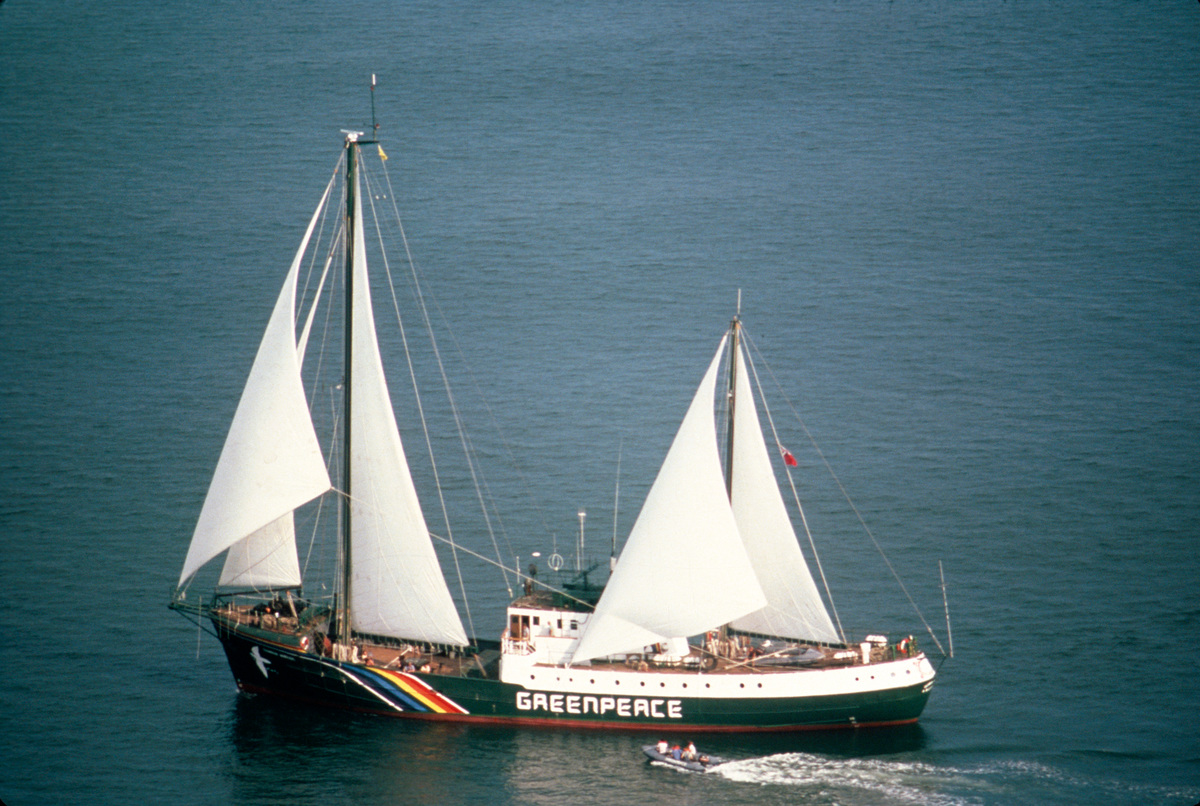 40 år sedan bombningen av Rainbow Warrior