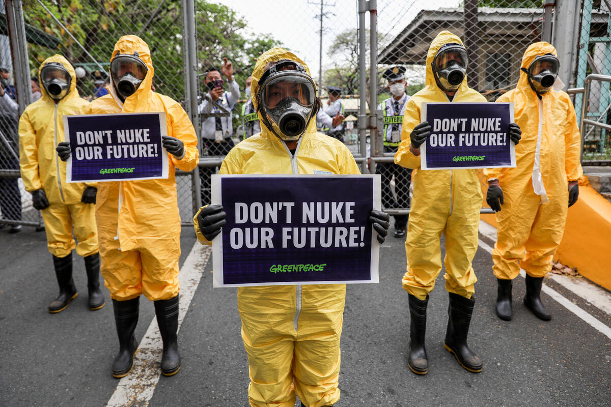 Anti-Nukes Protest in Manila. © Basilio Sepe / Greenpeace