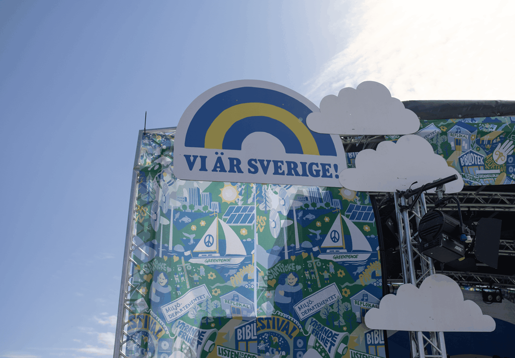 Vi är Sverige konsert Vi är Sverige koncert Almedalen, Visby