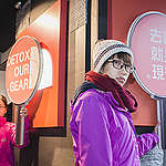 綠色和平突襲 The North Face 旗艦店