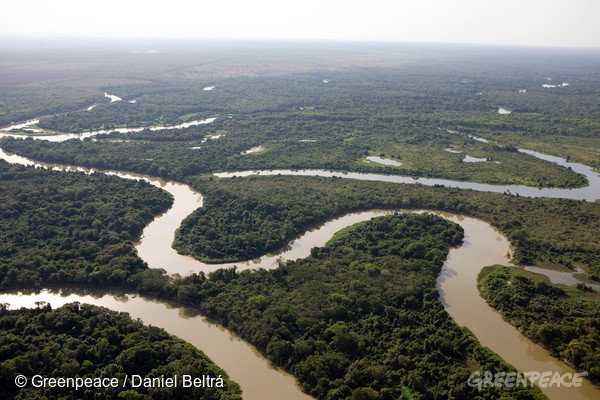 Paraguay river.Daniel Beltra/Greenpeace