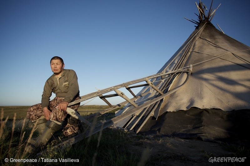 位在北極圈的涅涅茨遊牧民族正是當下的氣候受害者