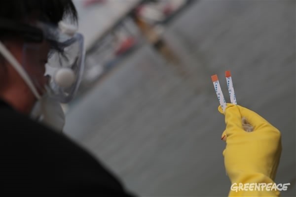現場初步測試