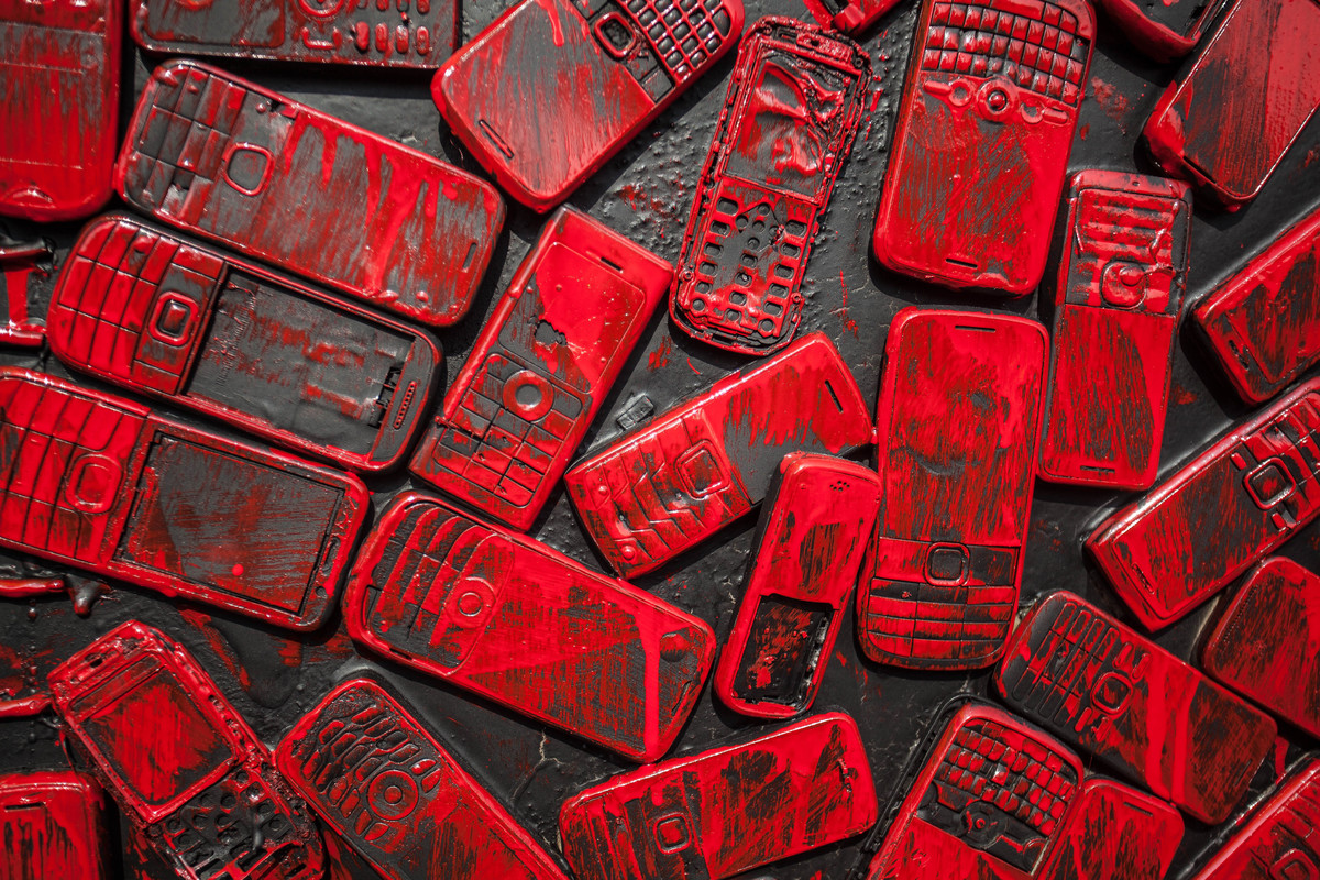 E-Waste Art Installation in Indonesia. © Jurnasyanto Sukarno / Greenpeace