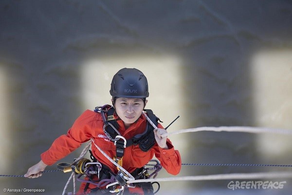 蔡孟凌相信解決環境問題需要眾人團結，一起站出來推動改變。