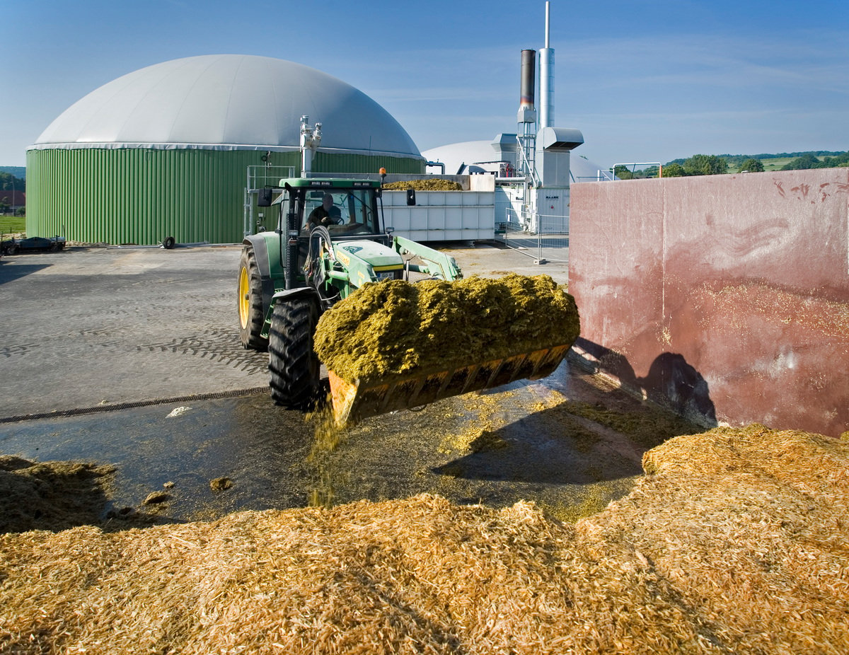 Bioenergy Village Juehnde in Germany. © Paul Langrock / Greenpeace