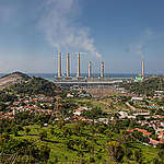 Clean Air Now Photo Op in Banten. © Rendra Hernawan / Greenpeace