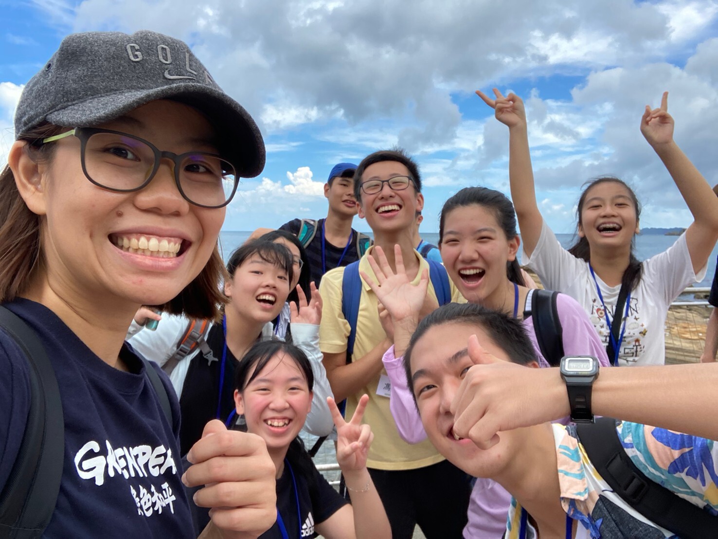 綠色和平2020年針對臺灣高中生舉辦一系列活動，期盼同學們除了關心環境議題，有更多的能力一起為改善地球環境付諸行動。