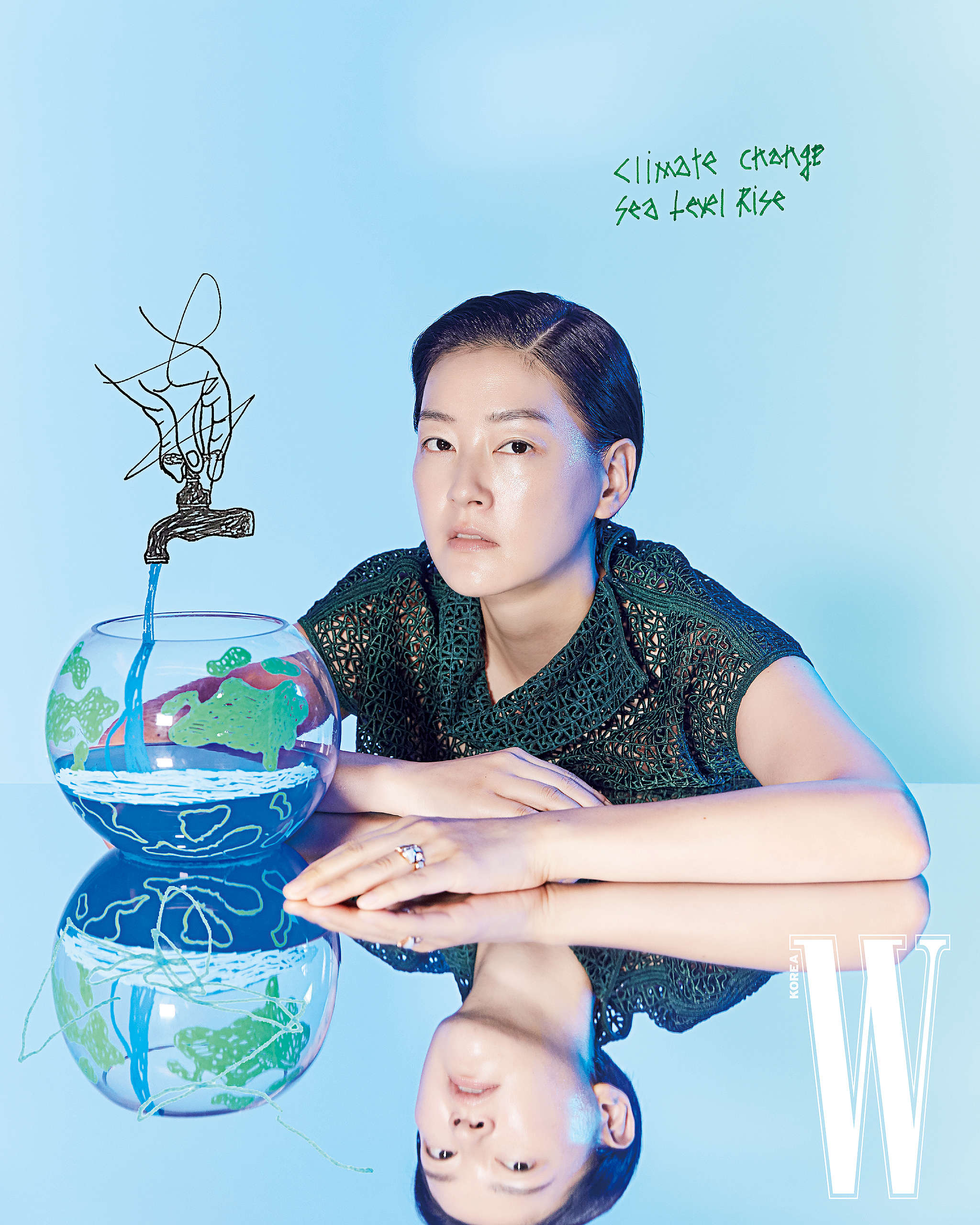 演技派女星朴真熙與綠色和平有過多次的合作,也相當關注環境議題。