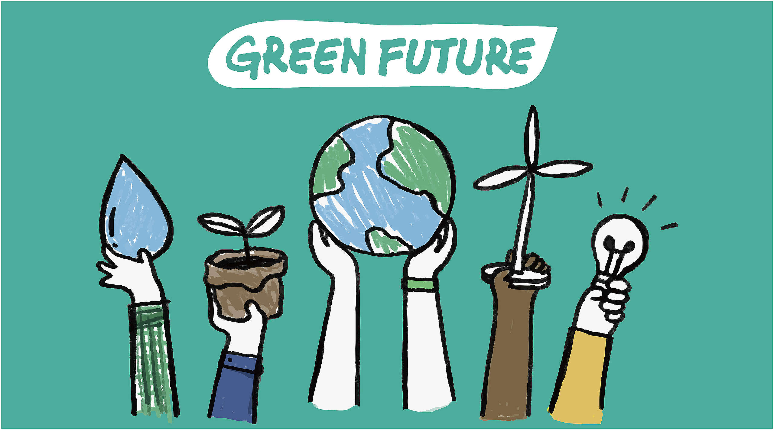 Green Future Academy 氣候教育學習平台為教師和學生提供豐富課程和教學素材，以環保活動例子，啟蒙未來世代成為環境行動者！