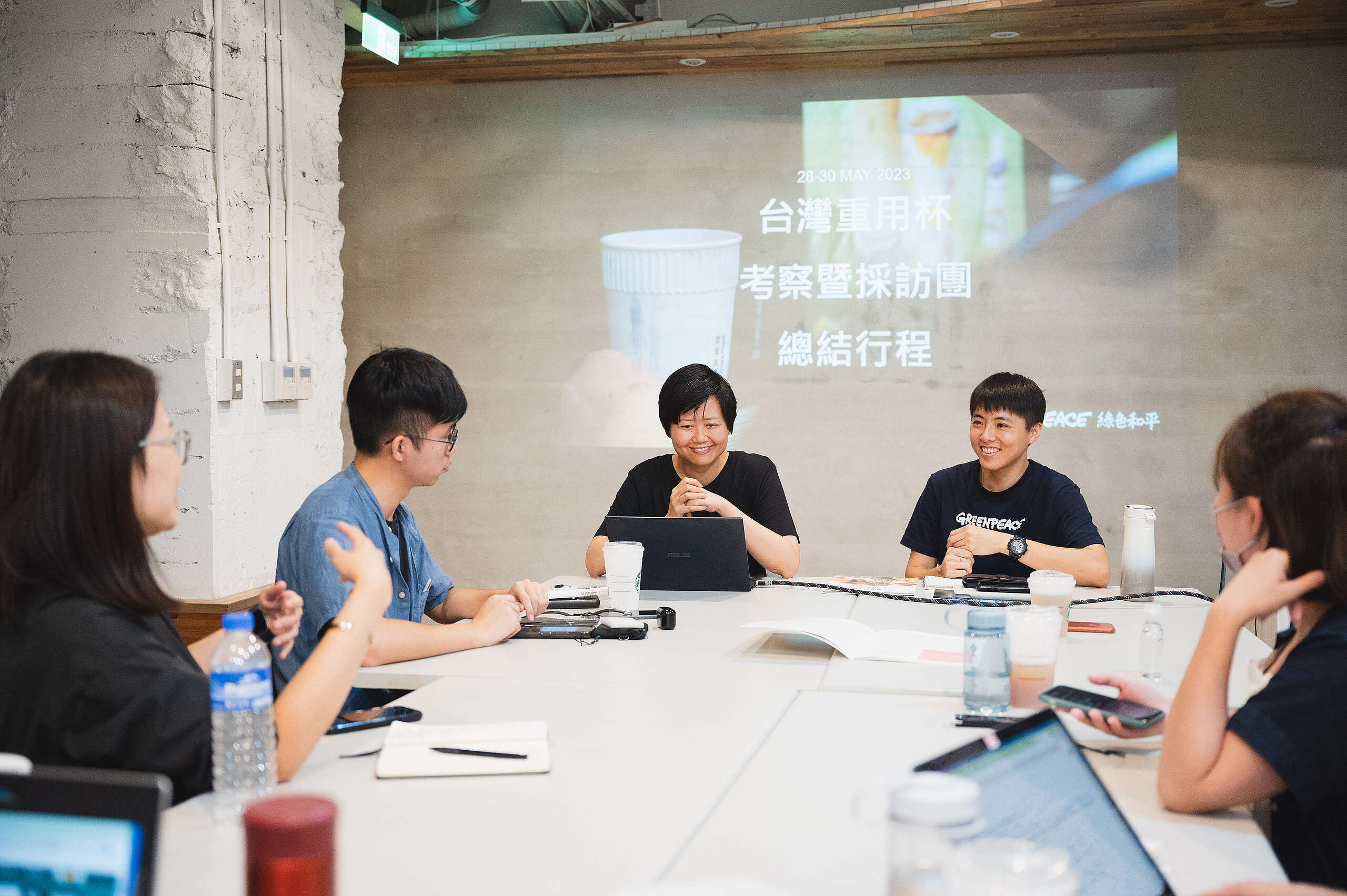 綠色和平香港與臺北辦公室共同倡議源頭減塑