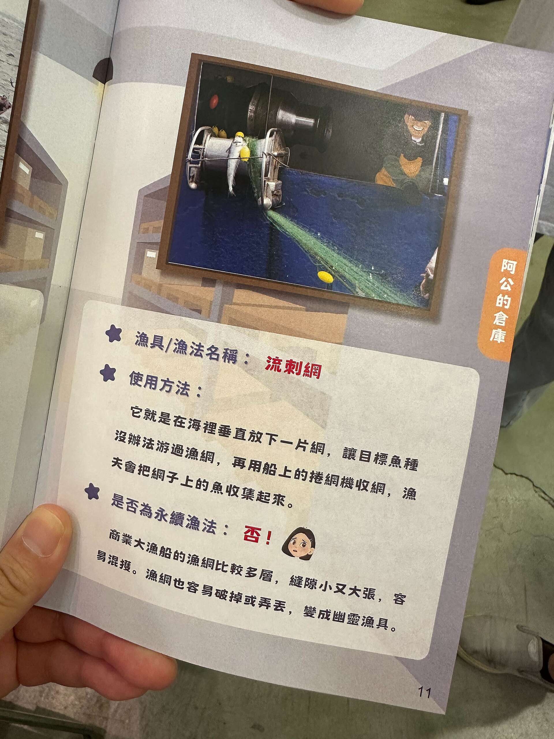 該手冊介紹常見的過度捕撈漁法。