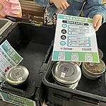 循環餐盒計畫活動現場流程說明。