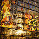 Action at European Council Summit in Brussels. © Eric De Mildt / Greenpeace