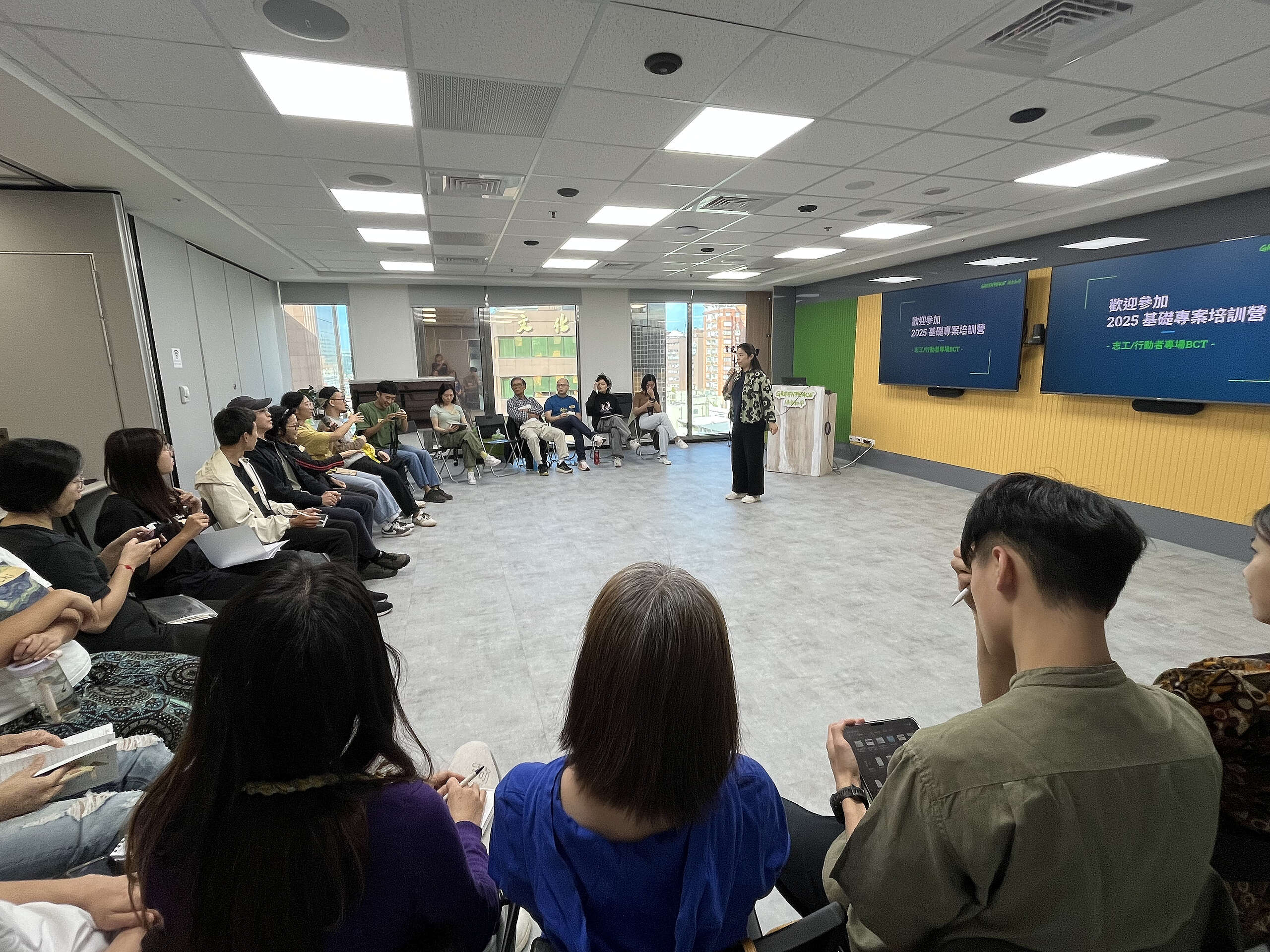 NGO 行動者倡議培訓。