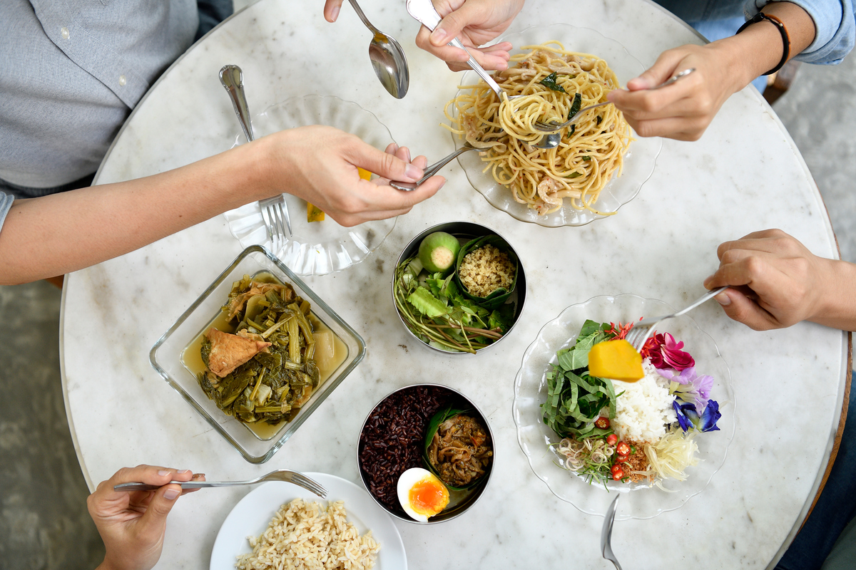 Vegetarian Thai Food in Bangkok. © Roengchai  Kongmuang / Greenpeace