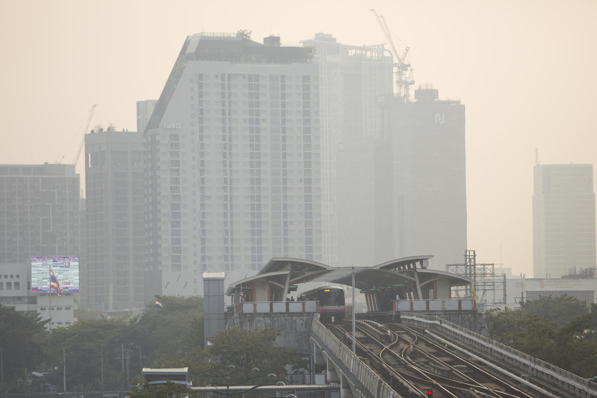 Toxic Smog in Bangkok. © Chanklang Kanthong / Greenpeace